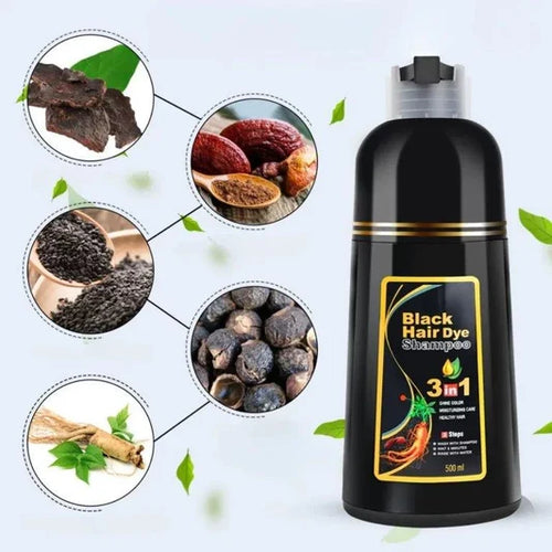 Hair Dye Shampoo (500ML)